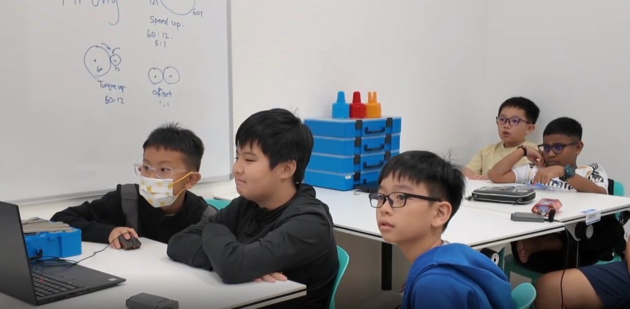 Students at VEX Academy
